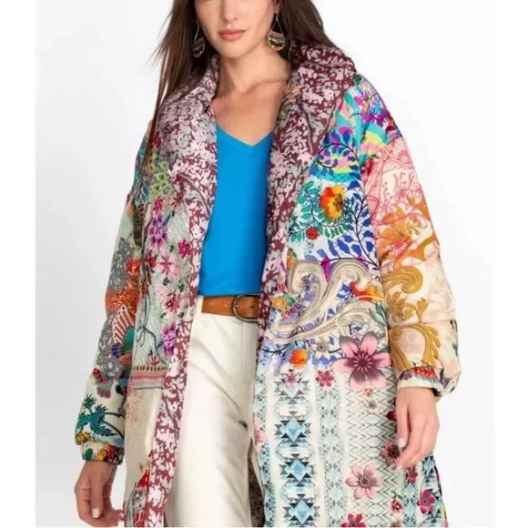 Johnny Was Alyssa Down Puffer Large - Picture 6 of 11